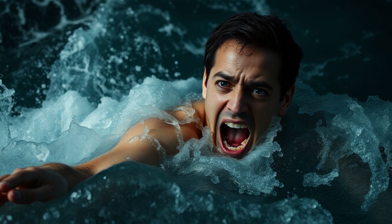 drown