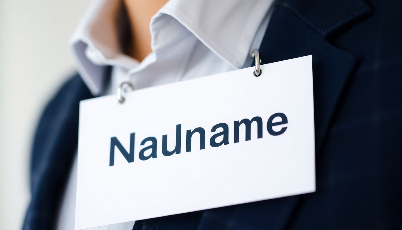 name