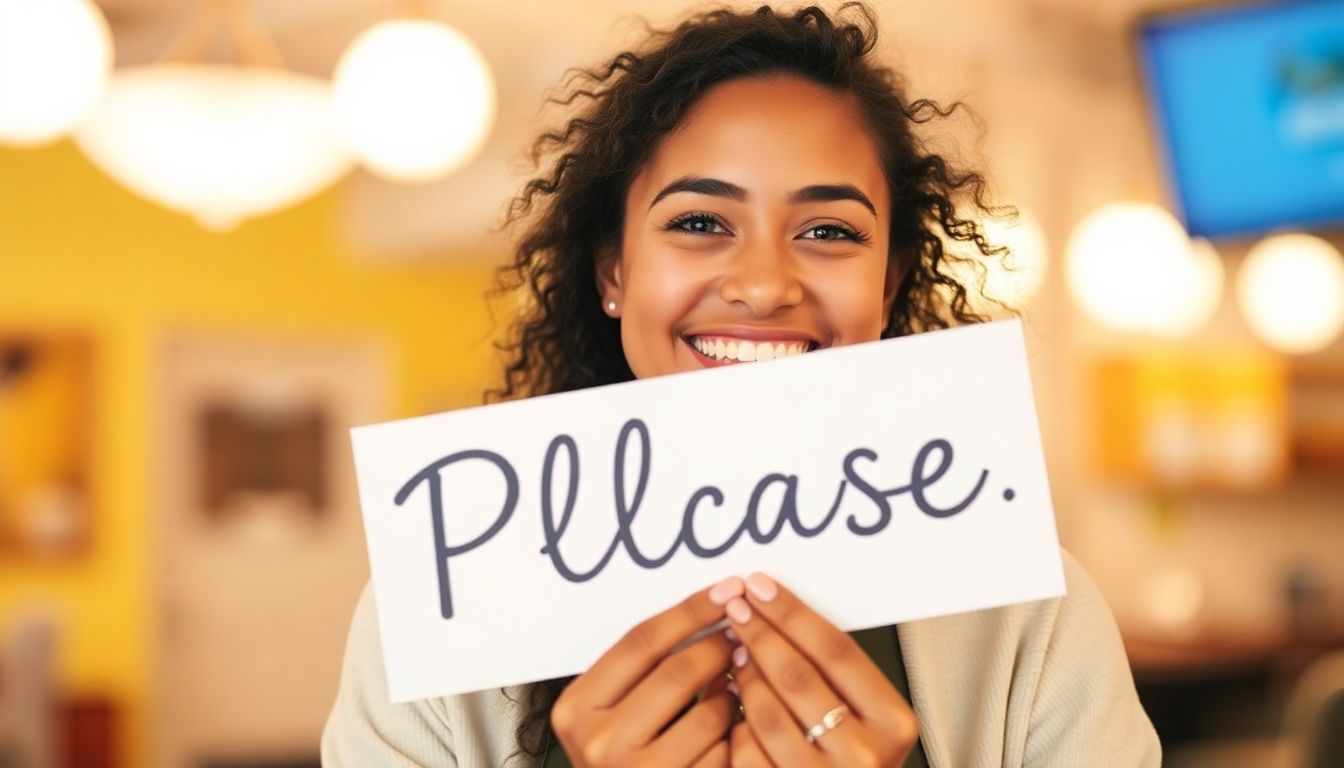 please
