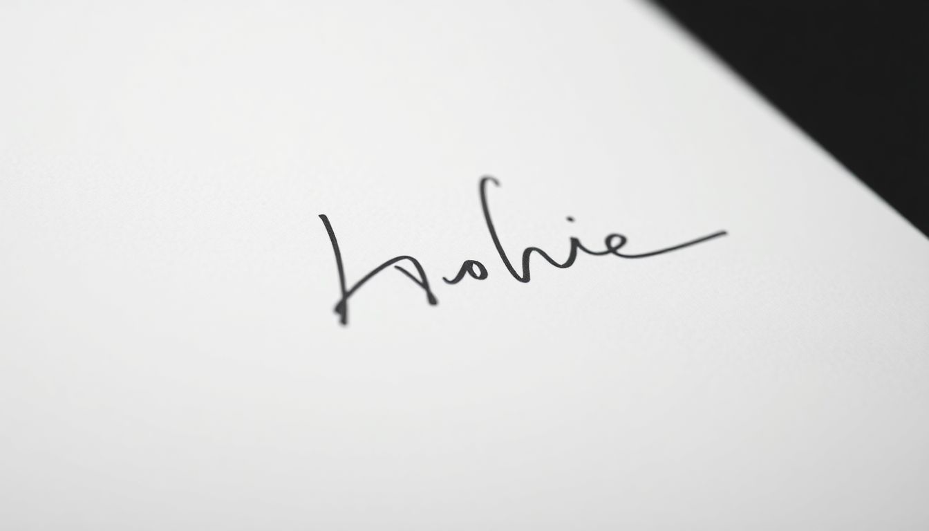 signature
