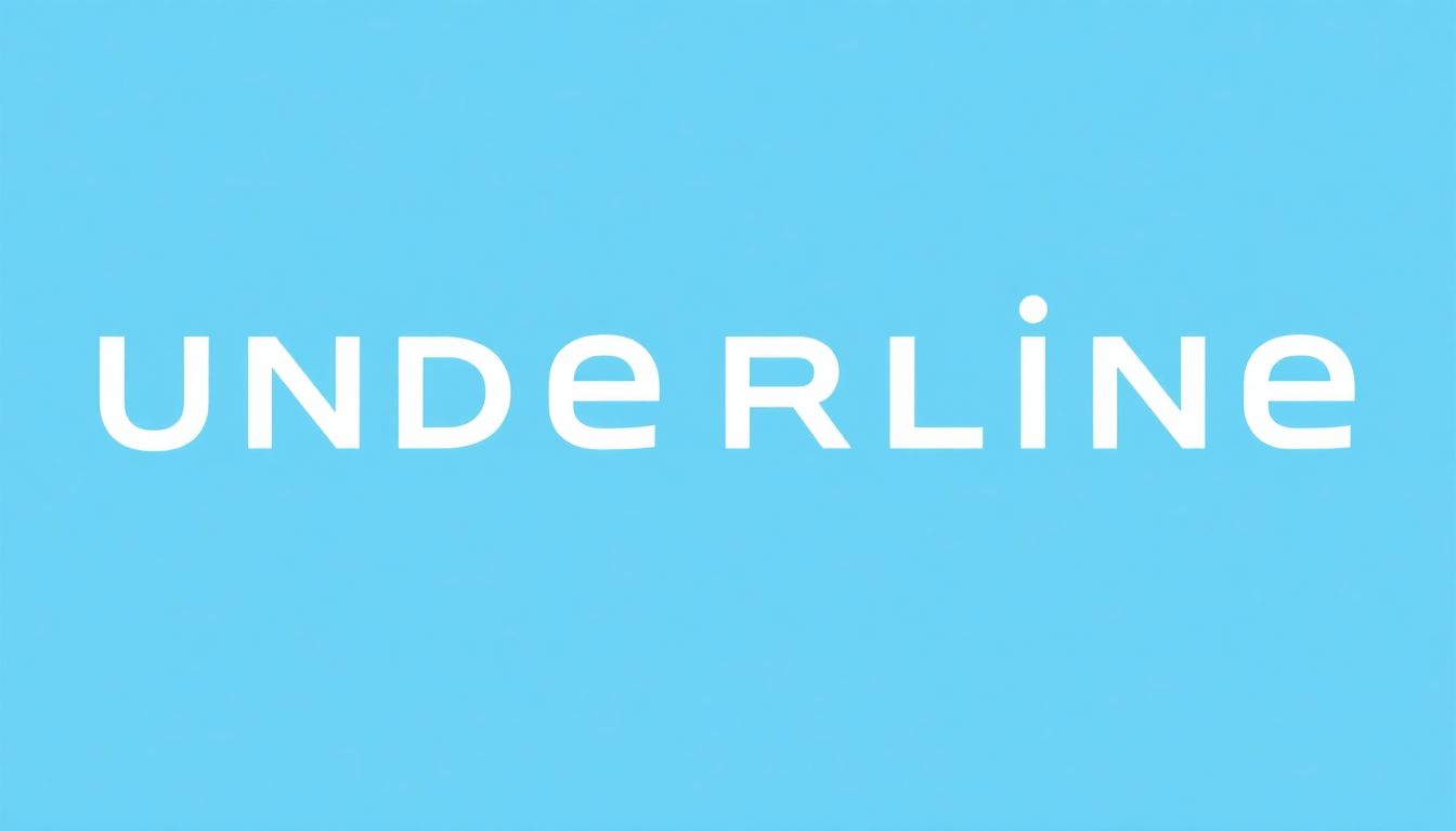 underline